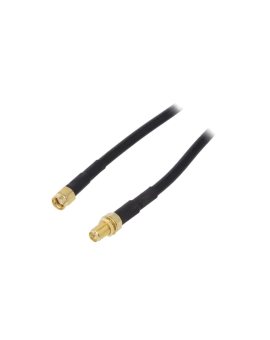 SMA-M/F-010 Kabel 10m RP-SMA męski, RP-SMA żeński czarny 50