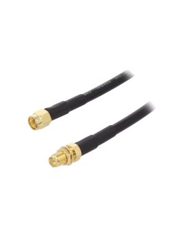 SMA-M/F-002 Kabel 2m RP-SMA męski, RP-SMA żeński czarny 50