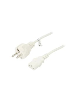 SN316-3/10/5WH Kabel CEE 7/7 (E/F) wtyk, IEC C13 żeński PVC 5m biały 10A