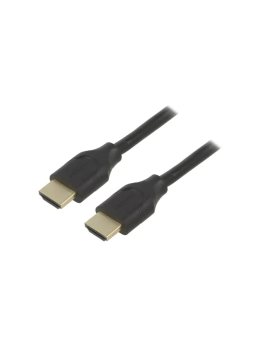 GOOBAY-61640 Kabel HDCP 2.2,HDMI 2.1 HDMI wtyk,z obu stron PVC 2m czarny