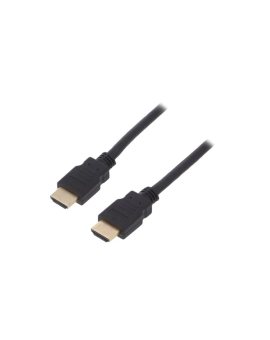 HDMI.HE260.030 Kabel HDCP 2.2,HDMI 2.1 HDMI wtyk,z obu stron PVC 3m czarny