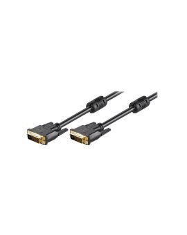 DVIMM241/1.8G Kabel DVI-D (24+1) wtyk,z obu stron 1,8m czarny