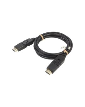 GOOBAY-61289 Kabel HDCP 2.2,HDMI 2.0 HDMI wtyk ruchomy 360,z obu stron