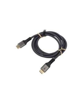 GOOBAY-PLUS-65261 Kabel HDMI 2.1 HDMI wtyk,z obu stron PVC tekstylny Dł: 2m