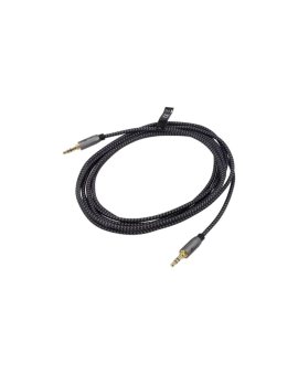 GOOBAY-PLUS-65272 Kabel Jack 3,5mm 3pin wtyk,z obu stron 0,5m Pokrycie: złocony