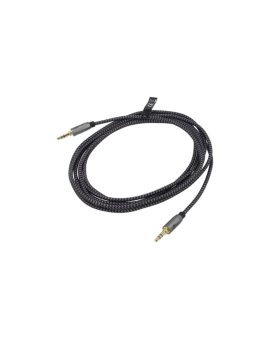 GOOBAY-PLUS-65276 Kabel Jack 3,5mm 3pin wtyk,z obu stron 5m Pokrycie: złocony