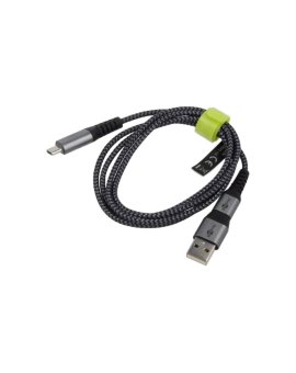 GOOBAY-65653 Kabel magnetyczny,USB 3.1 1m czarno-szary Żyła: Cu,cynowana