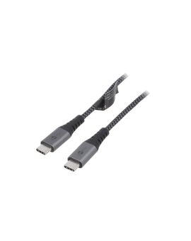 USB-C/C-TXT/0.5 Kabel USB 2.0 USB C wtyk, z obu stron 0,5m 480Mbps tekstylny