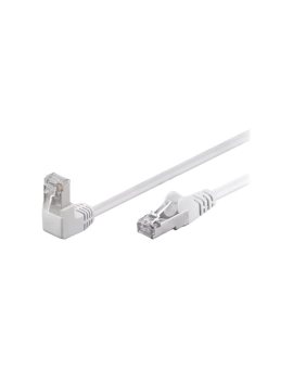 F/UTP5-90-050WH Patch cord F/UTP 5e linka CCA PVC biały 5m 26AWG