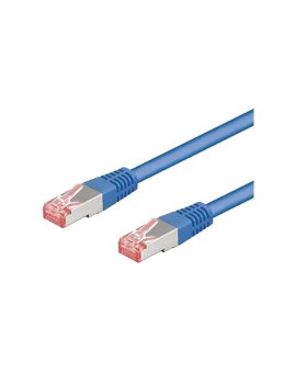 S/FTP6-CU-250BL Patch cord S/FTP 6 linka Cu LSZH niebieski 25m 28AWG