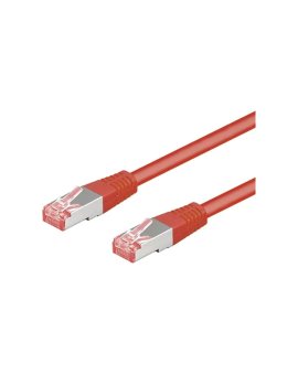 S/FTP6A-CU-030RD Patch cord S/FTP 6a linka Cu LSZH czerwony 3m 27AWG