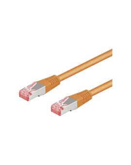 S/FTP6A-CU-030OR Patch cord S/FTP 6a linka Cu LSZH pomarańczowy 3m 27AWG