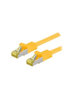 S/FTP7-CU-020YL Patch cord S/FTP 6a linka Cu LSZH żółty 2m 26AWG