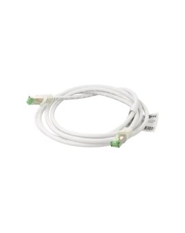 S/FTP8.1-CU-010WH Patch cord S/FTP Cat 8.1 linka Cu LSZH biały 1m 26AWG