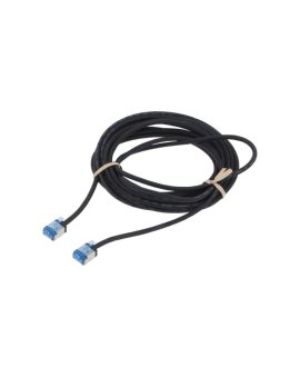 GOOBAY-74322 Patch cord U/FTP 6a linka Cu LSZH czarny 7,5m 32AWG -20...75C