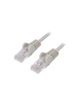 U/UTP6-CCA-150GY Patch cord U/UTP 6 linka CCA PVC szary 15m 24AWG