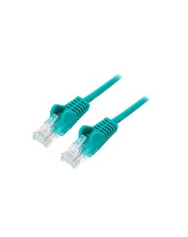 U/UTP6-CCA-150GR Patch cord U/UTP 6 linka CCA PVC zielony 15m 24AWG