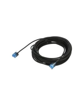 GOOBAY-74240 Patch cord U/UTP 6a linka Cu LSZH czarny 7,5m 32AWG -20...75C