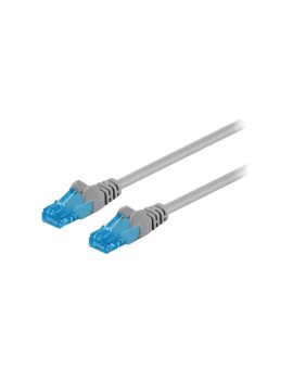 U/UTP6A-LSZH-100GY Patch cord U/UTP 6a linka Cu LSZH szary 10m 26AWG Żyły: 8