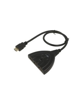 HDMI-SWITCH-05 Switch HDCP 1.4, HDMI 1.4 0, 55m czarny Wej: HDMI gniazdo x3