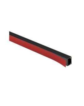 Listwa elektroinstalacyjna (korytko kablowe) 14x14 czarna, z taśmą klejącą, CTLS 1kpl=20mb