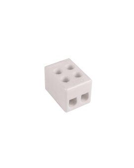 Złączka gwintowa porcelanowa szkliwiona 2,5 mm² 2 tory CPO 2-2.5 80016516 /20szt./