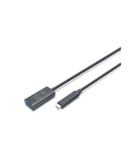 Kabel przedłużający aktywny, USB 3.2 Gen2, 10Gbps, USB-C - USB-A, 5m DA-73113