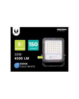 Naświetlacz LED PROXIM+ 30W 6500K 4500lm 230V IP65 Forever Light 150lm/W 5 LAT GWARANCJI