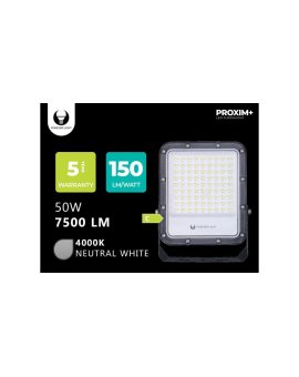 Naświetlacz LED PROXIM+ 50W 4000K 7500lm 230V IP65 Forever Light 150lm/W 5 LAT GWARANCJI