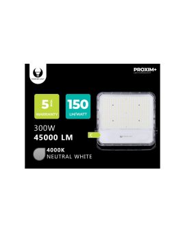 Naświetlacz LED PROXIM+ 300W 4000K 45000lm 230V IP65 Forever Light 150lm/W 5 LAT GWARANCJI