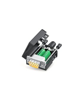 Adapter DB9 męski ze śrubą do zacisku śrubowego 9 pin