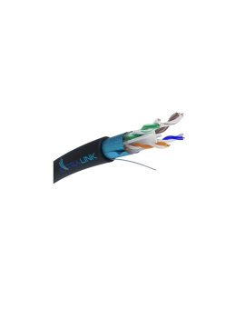 Kabel sieciowy skrętka 50M Extralink CAT6 FTP (F/UTP) V2 Zewnętrzny