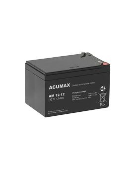 ACUMAX Akumulator 12V AM 12Ah żywotność: 6-9 lat