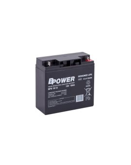 Bpower Akumulator 12V BPE 18Ah żywotność 6-9 lat