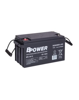 BPower Akumulator 12V BPL 65Ah żywotność: 10-12 lat