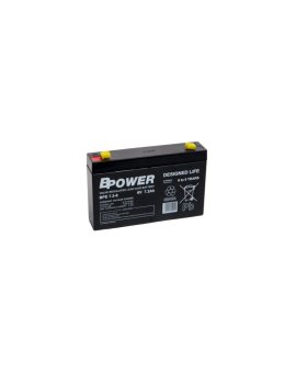 Bpower Akumulator12V BPE 7Ah żywotność 6-9 lat terminal T1