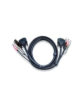 Aten Kabel KVM USB / DVI-I Singlel Link 1,8m