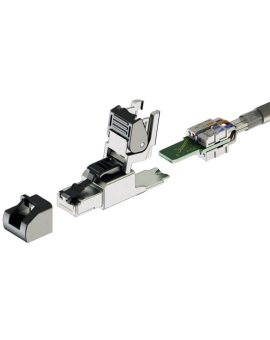 Telegärtner Wtyk STX ekranowany RJ45 Kat.6A T568B na drut AWG24-22 linkę AWG27-22