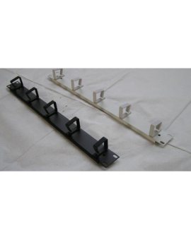 GT Networks Organizator kablowy 19 1U z haczykami 5x70mm ( wklęsły)