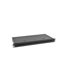 Corning (3M) Patch Panel 1U dla 24 SC Duplex / LC Quad czarny