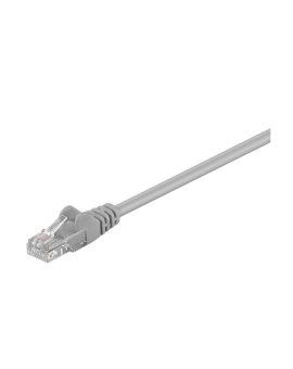 CAT 5e Kabel łączący, U/UTP, Szary - Długość kabla 0.25 m