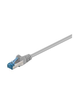 CAT 6AKabel łączący, S/FTP (PiMF), Szary - Długość kabla 0.5 m