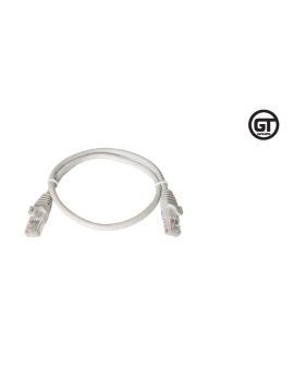 GT Networks Kabel krosowy (Patch cord) kat.5e U/UTP 0, 5m PVC szary