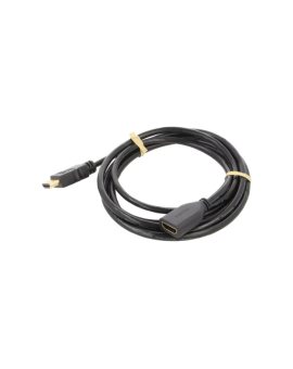 GOOBAY-61309 Kabel HDCP 2.2,HDMI 2.0 HDMI gniazdo,HDMI wtyk 2m czarny