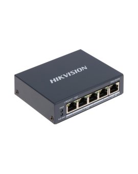 SWITCH POE DS-3E0505P-E/M 4-PORTOWY Hikvision