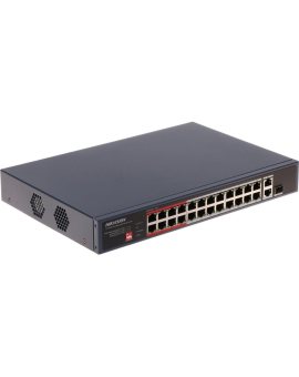 SWITCH POE DS-3E0326P-E/M(C) 24-PORTOWY SFP Hikvision