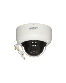 Kamera IP 8Mpix/4K, kopułkowa, AI, H.265, IP67, IK10, ob. 2.8mm, IR do 30m, WDR, HLC, SDXC, alarm: 1/1, audio: 1/1, mikrofon, 12
