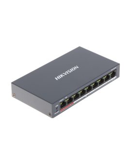 SWITCH POE DS-3E0109P-E/M(B) 8-PORTOWY Hikvision