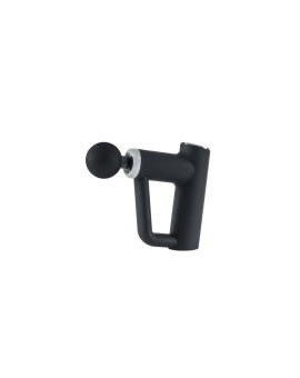 Extralink Massage Gun Mini Czarny Pistolet do masażu 4 końcówki MSG-03-MINI-BLACK