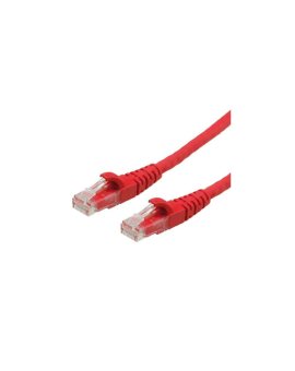 ROLINE PatchCord UTP Kat.6 LSOH Component Level czerwony 1m